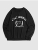 CALIFORNIA WEST COAST LOS ANGELES Graphic Sweatshirt S Black