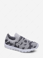 Camo Graphic Slip On Shoes