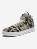 Camo High Top Lace Up Skate Shoes