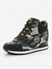 Camouflage Pattern Height Increasing High-top Sneakers