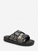 Camouflage Push Buckle Slippers
