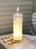 Candle Shape Desktop Ornaments Night Light (No Include Battery)