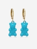Candy Color Bear Huggies Earrings
