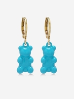 Candy Color Bear Huggies Earrings