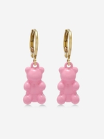 Candy Color Bear Huggies Earrings