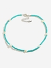 Candy Color Flower Shape Bead Necklace