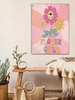 Cartoon Flower Pattern Wall Hanging Tapestry