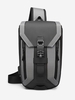 Casual Waterproof USB Port Design Crossbody Chest Bag
