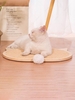 Cat Scratch Board with Fluffy Ball