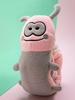Caterpillar Shape Sound Squeaker Chew Dog Toy