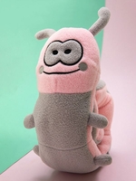 Caterpillar Shape Sound Squeaker Chew Dog Toy