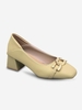 Chain Decor Chunky Heel Pumps