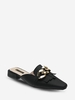 Chain Decor Flat Mules