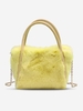 Chain Fluffy Faux Fur Shoulder Handbag