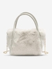 Chain Fluffy Faux Fur Shoulder Handbag