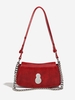 Chain Metal Decor Shoulder Bag
