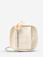 Chain Pleated Crossbody Mini Bag