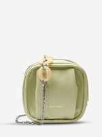 Chain Pleated Crossbody Mini Bag