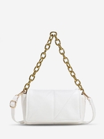 Chain Quilted Flap Crossbody Bag