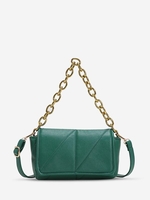 Chain Quilted Flap Crossbody Bag