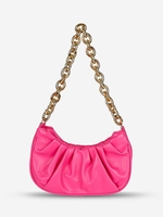 Chain Ruched Shoulder Bag