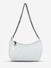 Chain Solid Shoulder Tote Baguette Bag
