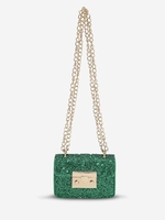 Chain Strap All Over Rhinestone Bag