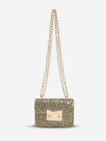 Chain Strap All Over Rhinestone Bag