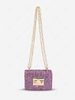 Chain Strap All Over Rhinestone Bag
