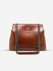 Chain Strap Metal Decor Shoulder Crossbody Bag