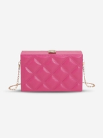 Chain Strap Quilted Crossbody Bag