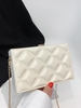 Chain Strap Quilted Crossbody Bag