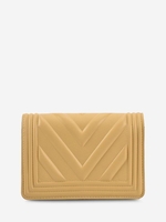 Chain Zigzag-Quilted Flap Chain Crossbody Mini Bag