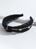 Chains Faux Pearls Decor Headband