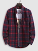 Check Long Sleeve Shirt Xs Red