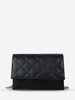 Check Pattern Chain Design Shoulder Bag