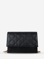 Check Pattern Chain Design Shoulder Bag