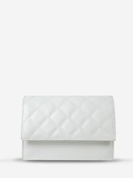 Check Pattern Chain Design Shoulder Bag