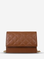 Check Pattern Chain Design Shoulder Bag