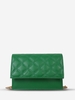 Check Pattern Chain Design Shoulder Bag