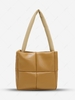 Check Print Large Capacity Handbag