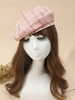 Checked Beret
