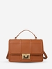 Checked Retro Crossbody Tote Bag