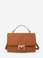 Checked Retro Crossbody Tote Bag