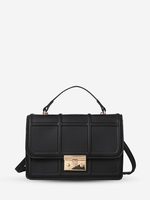 Checked Retro Crossbody Tote Bag