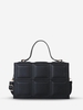 Checked Solid Crossbody Bag With Coin Purse