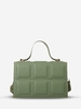 Checked Solid Crossbody Bag With Coin Purse