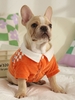 Checkerboard Fleece Lined Polo Collared Pet Sweatshirt