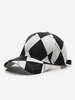Checkerboard Graphic Baseball Cap