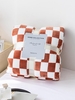Checkerboard Pattern Couch Bedroom Flannel Blanket